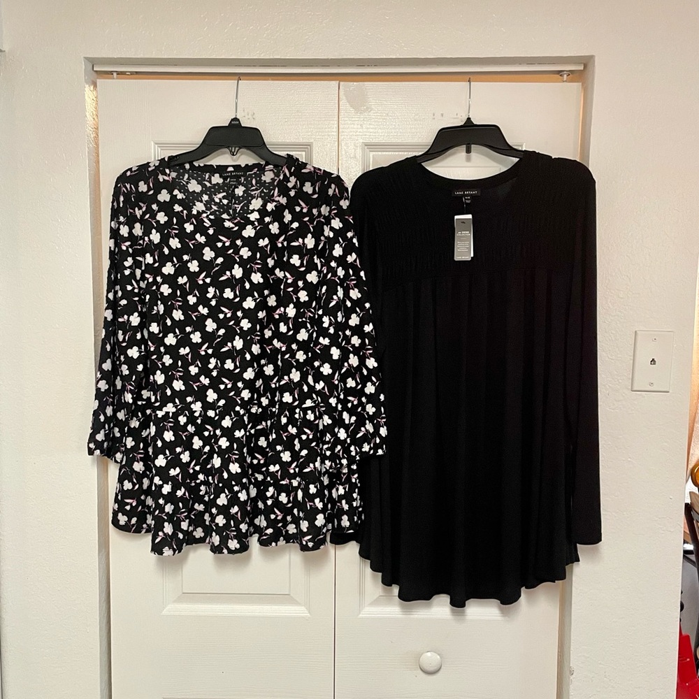 Lane Bryant BOGO Swing Blouses- Size 14/16